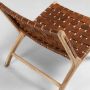 Kave Home Fauteuil 'Calixta' kleur Bruin - Thumbnail 5