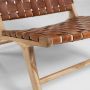 Kave Home Fauteuil 'Calixta' kleur Bruin - Thumbnail 6