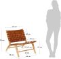 Kave Home Fauteuil 'Calixta' kleur Bruin - Thumbnail 8