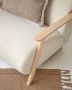 Kave Home Meghan Fauteuil Wit (naturel) - Thumbnail 7