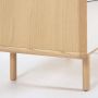Kave Home Anielle commode met 3 laden in massief essenfineer 99 x 78 5 cm - Thumbnail 6