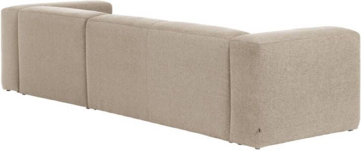 Kave Home Loungebank 'Blok' Rechts 300cm kleur Beige