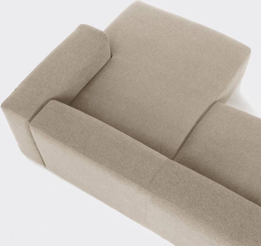 Kave Home Loungebank 'Blok' Rechts 300cm kleur Beige