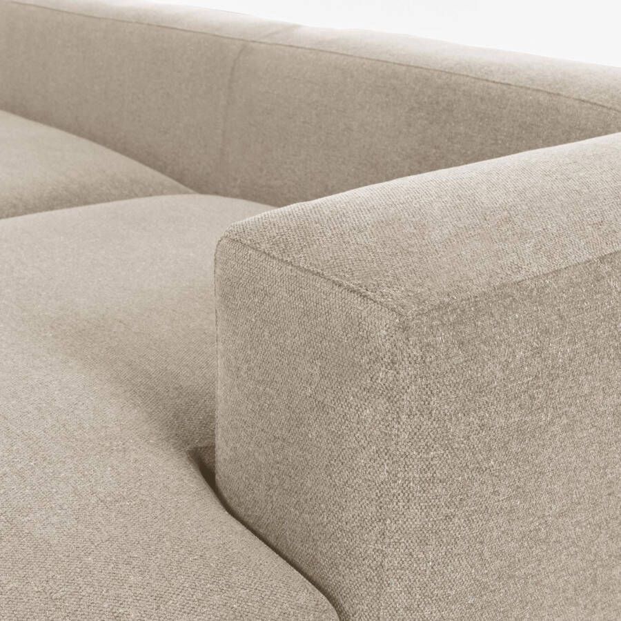 Kave Home Loungebank 'Blok' Rechts 300cm kleur Beige