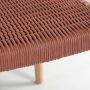 Kave Home Nina stoel gemaakt van massief eucalyptushout en terracotta touw FSC 100% - Thumbnail 8