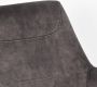 LABEL51 Draaibare Fauteuil 'Toby' Velvet kleur Antraciet - Thumbnail 5