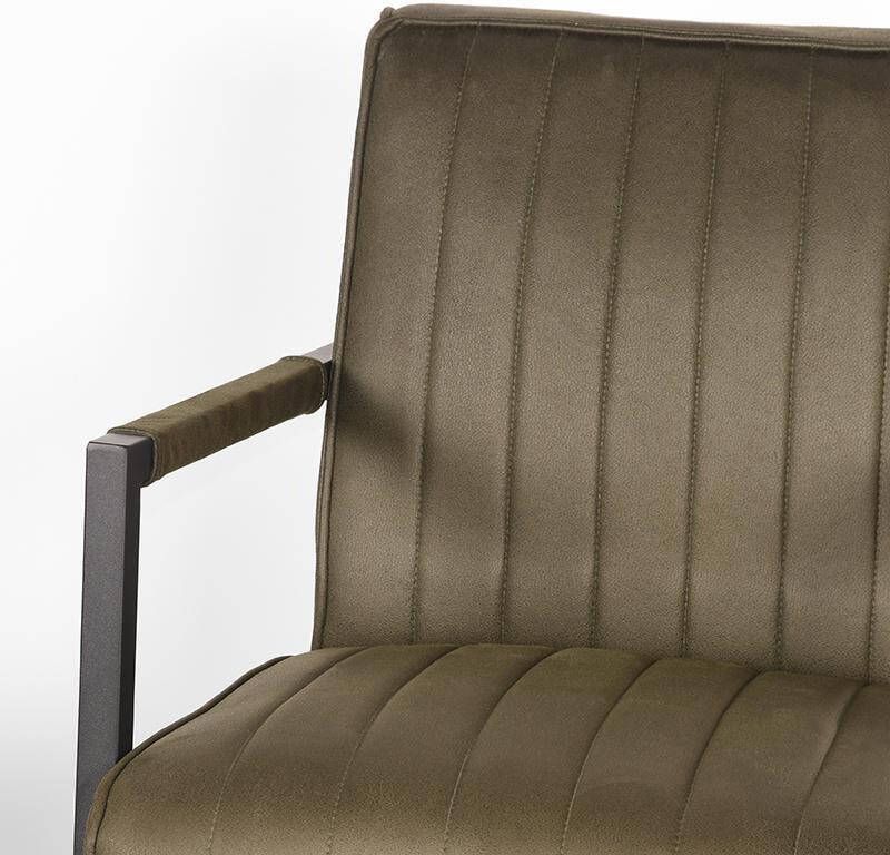 LABEL51 Fauteuil 'Milo' kleur Groen