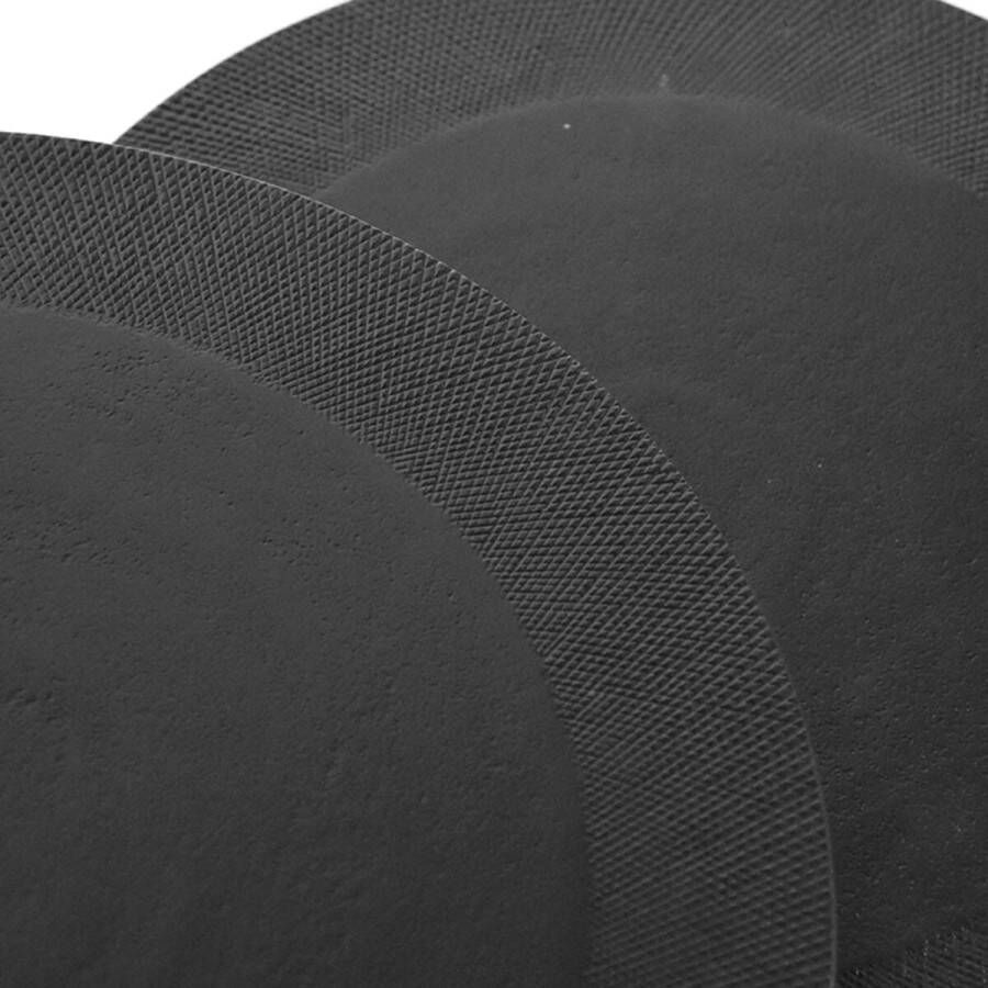 LABEL51 Salontafel 'Pair' Set van 2 stuks kleur Zwart