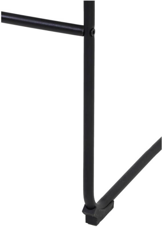 Light & Living Barkruk 'Jeddo' (zithoogte 73cm) kleur Zwart