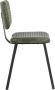 LifestyleFurn Light & Living Eetkamerstoel set van 2 'Masana' kleur Groen - Thumbnail 3