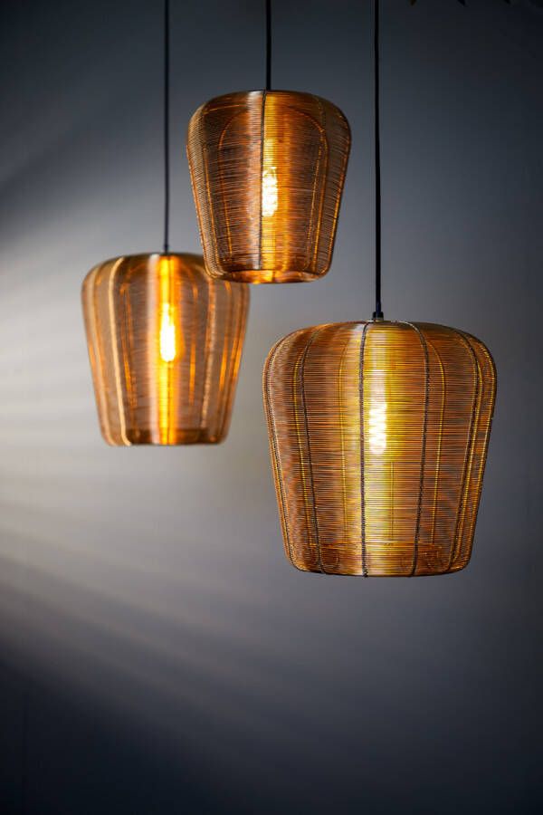 Light & Living Hanglamp 'Adeta' 31cm goud