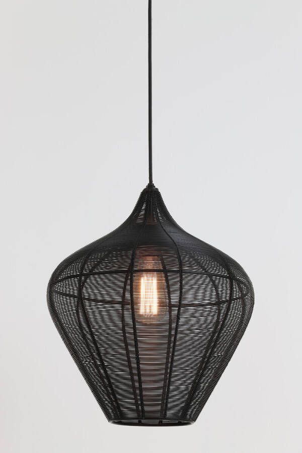 Light & Living Hanglamp 'Alvaro' 36cm kleur Mat Zwart