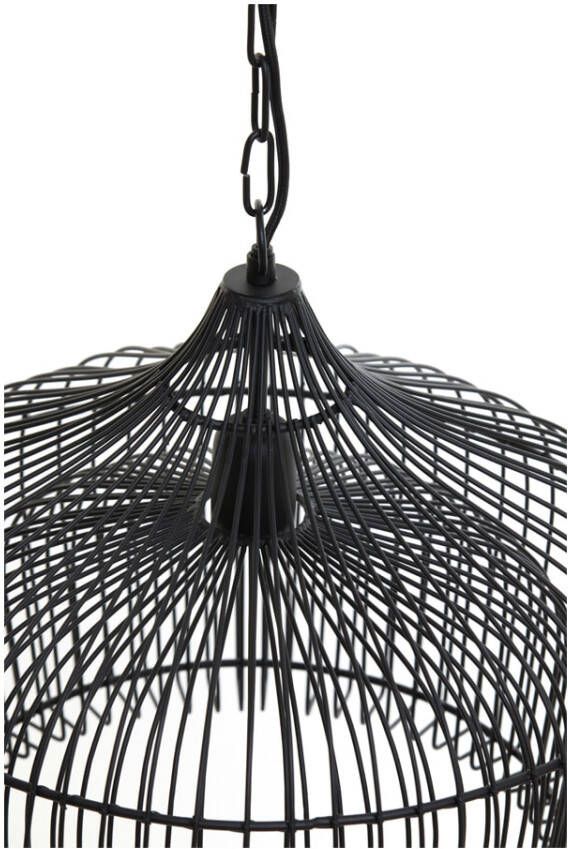 Light & Living Hanglamp 'Kristel' Ø58cm kleur Mat Zwart