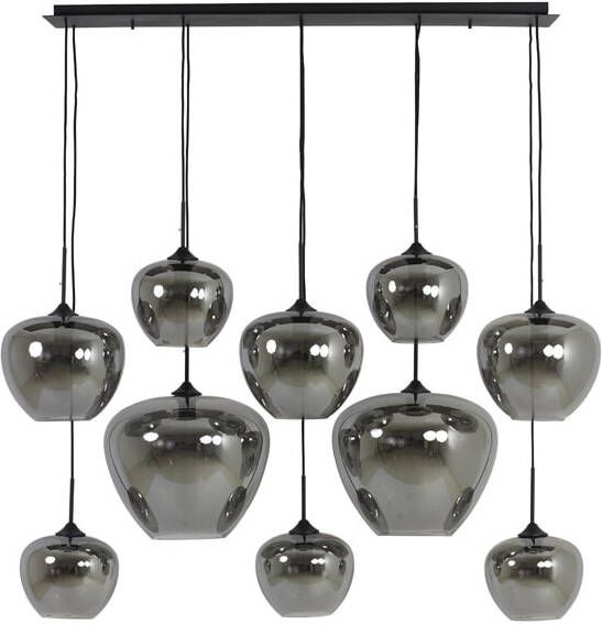 Light & Living Hanglamp 'Mayson' 10-Lamps kleur Grijs