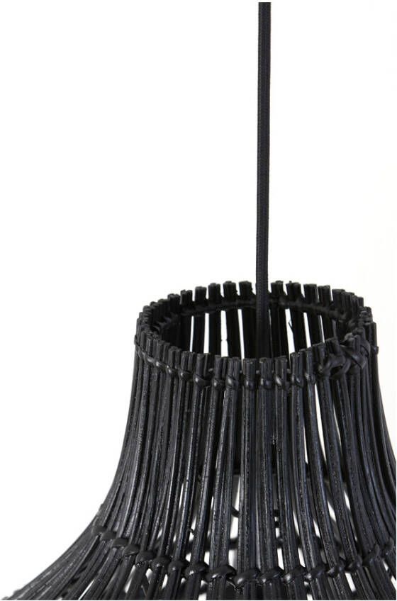 Light & Living Hanglamp 'Pacino' Rotan Ø50cm kleur Zwart
