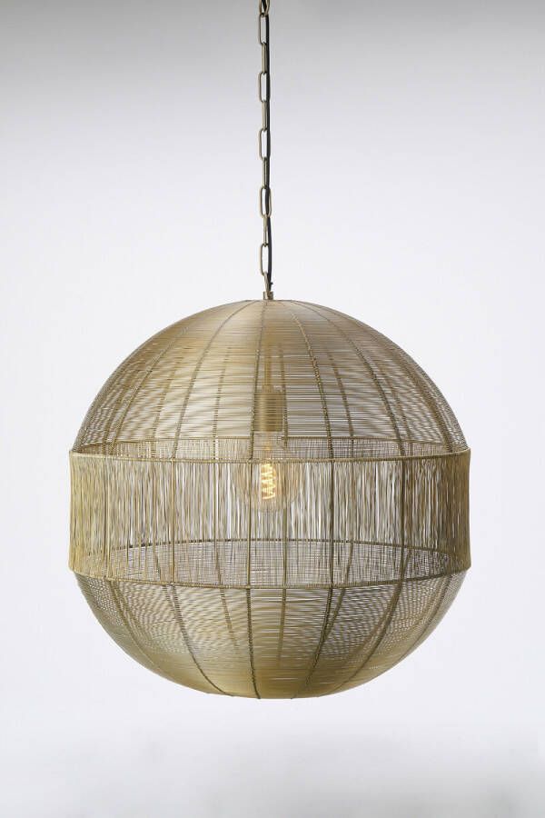 Light & Living Hanglamp 'Pilka' 55cm kleur Lichtgoud