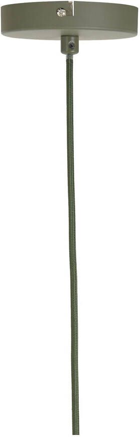Light & Living Hanglamp 'Plumeria' 42cm kleur Donkergroen