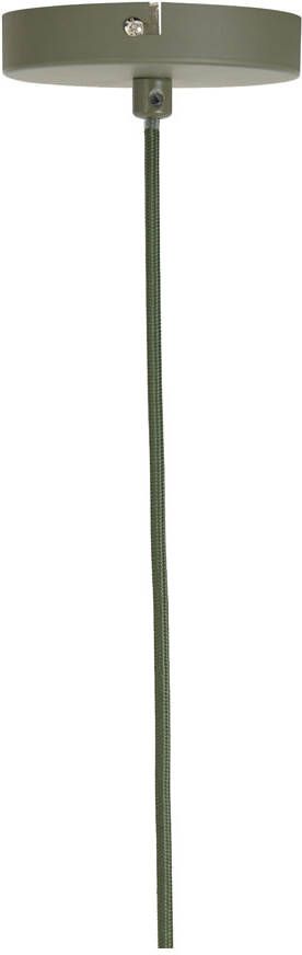 Light & Living Hanglamp 'Plumeria' 50cm kleur Donkergroen