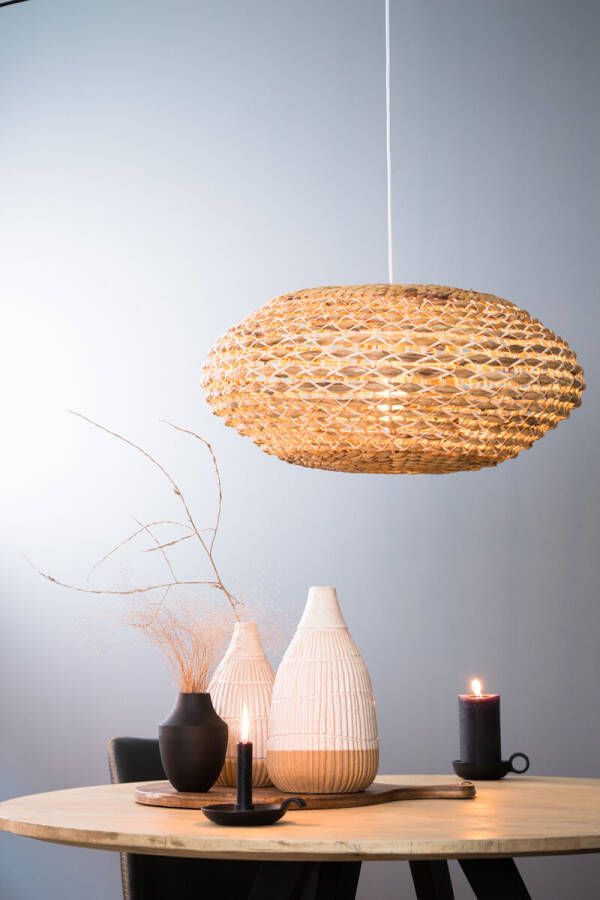 Light & Living Hanglamp 'Tripoli' 42cm kleur Naturel