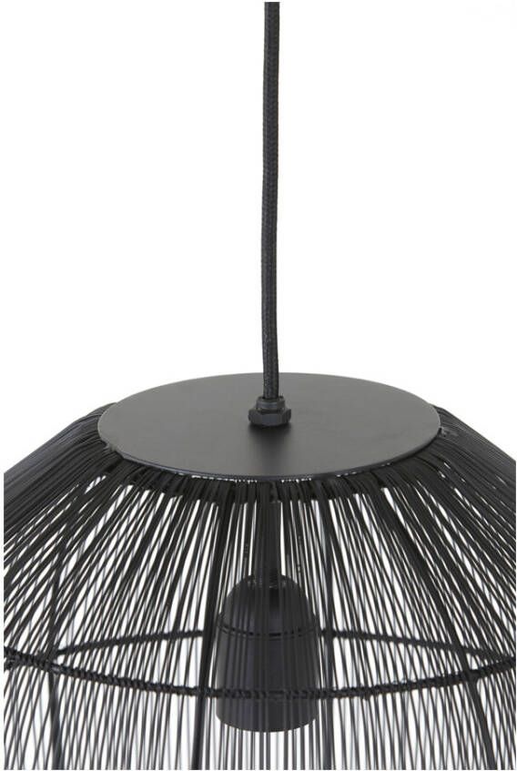 Light & Living Hanglamp 'Yumi' Ø34cm kleur Mat Zwart