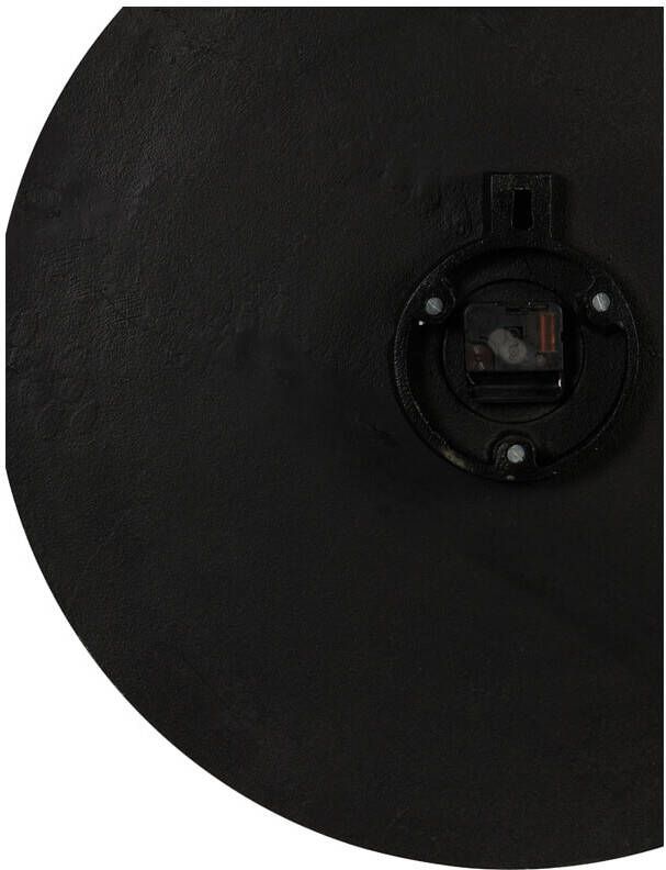 Light & Living Klok 'Cervino' 58cm kleur Antiek Zwart
