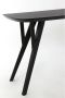 Light & Living Sidetable 'Quenza' Acaciahout 160cm kleur Mat Zwart - Thumbnail 4