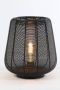 Light & Living Adeta Tafellamp draden 29x31 5cm mat zwart Modern - 2 jaar garantie - Thumbnail 3