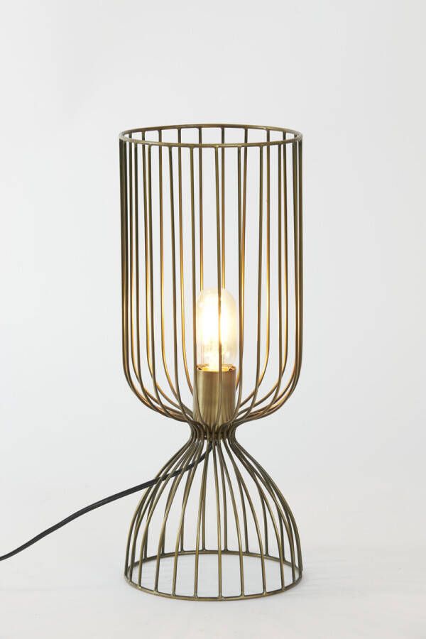 Light & Living Tafellamp 'Lazar' Ø23cm kleur Antiek Brons