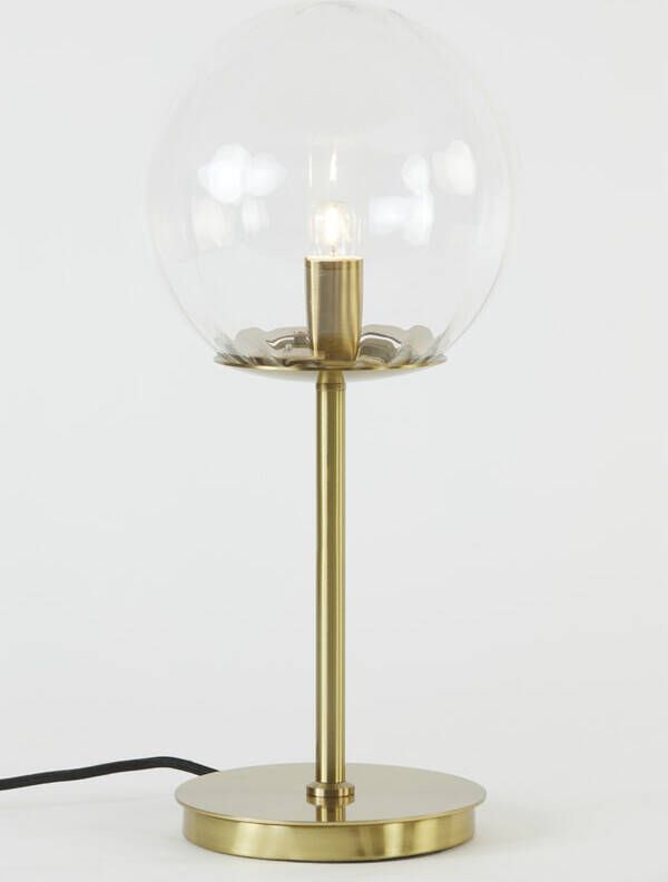 Light & Living Tafellamp 'Magdala' Ø20cm kleur Transparant