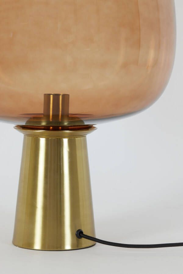 Light & Living Tafellamp 'Mayson' 40cm kleur Bruin