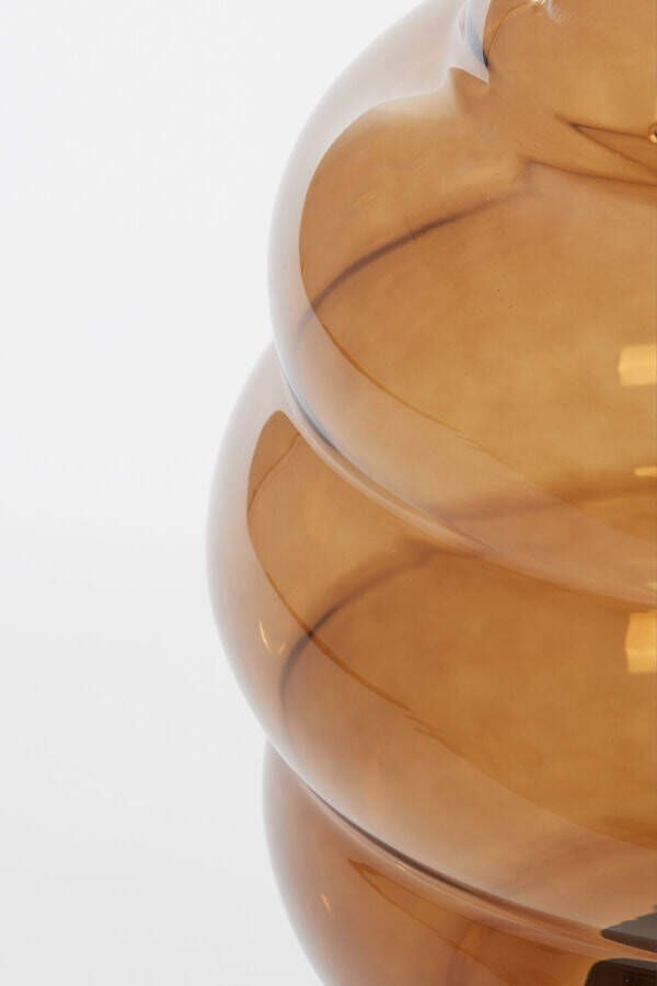 Light & Living Tafellamp 'Misty' 30cm kleur Bruin