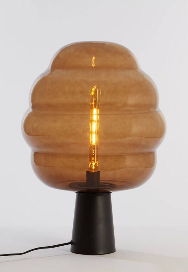 Light & Living Tafellamp 'Misty' 45cm kleur Bruin