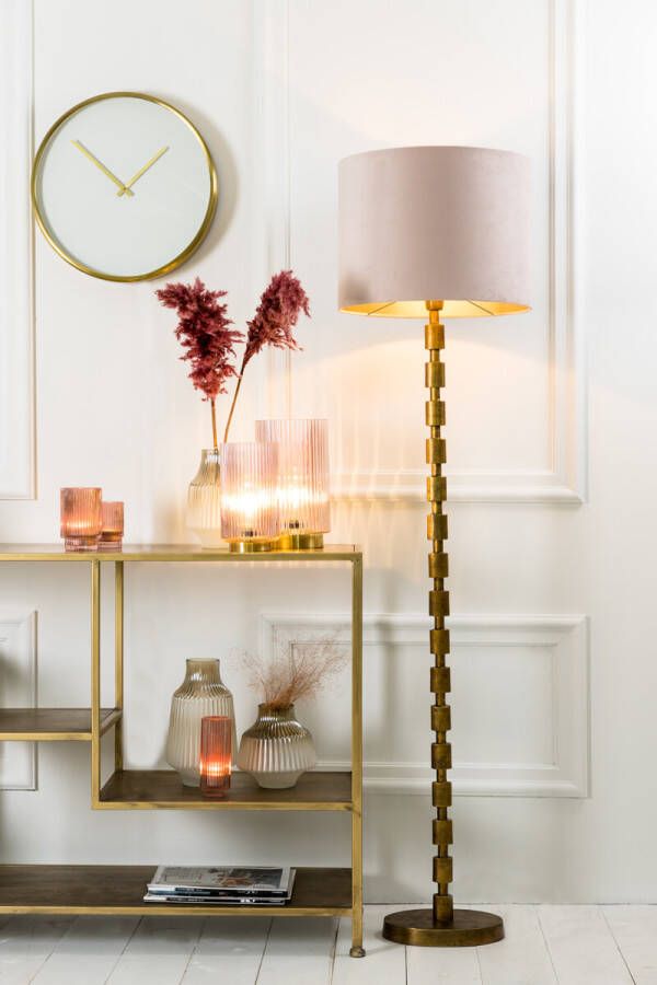 Light & Living Vloerlamp 'Malinda' antiek brons