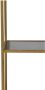 Light & Living Light&living Kast 5L 55x40x180 cm MARIKI smoke glas-goud - Thumbnail 4