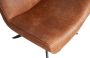 WOOOD Draaifauteuil Skyler Kunstleer Cognac 94x67x85 - Thumbnail 5