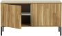 WOOOD Dressoir New Gravure TV-commode breedte 100 cm of 150 cm Commode hoogte 56 cm met grafische reliëfdeuren veel opbergruimte - Thumbnail 7
