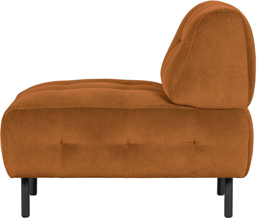 WOOOD Exclusive WOOOD Fauteuil 'Lloyd' Velvet kleur Cinnamon