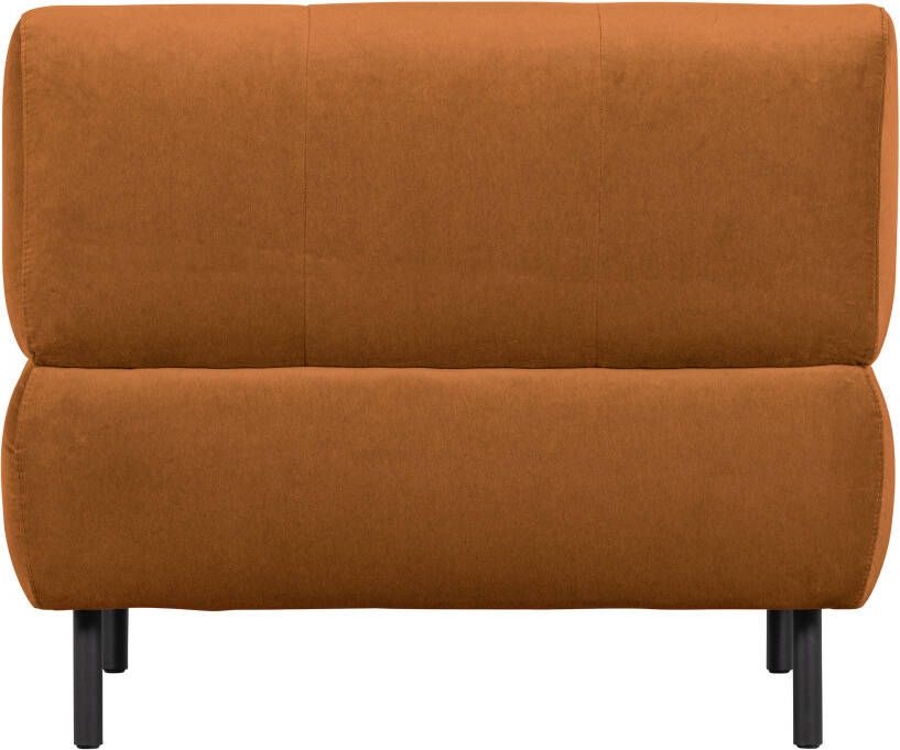 WOOOD Exclusive WOOOD Fauteuil 'Lloyd' Velvet kleur Cinnamon