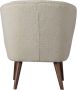 WOOOD Sara Fauteuil Teddy Off White 71x59x70 - Thumbnail 4