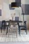 Housecraft Living Housecraft Clive Eetkamerstoelen Zwart Set van 4 - Thumbnail 7