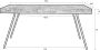 Housecraft Living Housecraft Suri Eettafel Hout 220x100 Zwart - Thumbnail 13