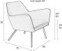 AnLi Style Lounge Chair Bon Velvet Green - Thumbnail 13
