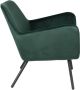 AnLi Style Lounge Chair Bon Velvet Green - Thumbnail 5