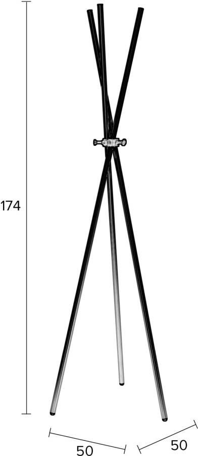 ZILT Kapstok 'Darwin' 174cm kleur Goud