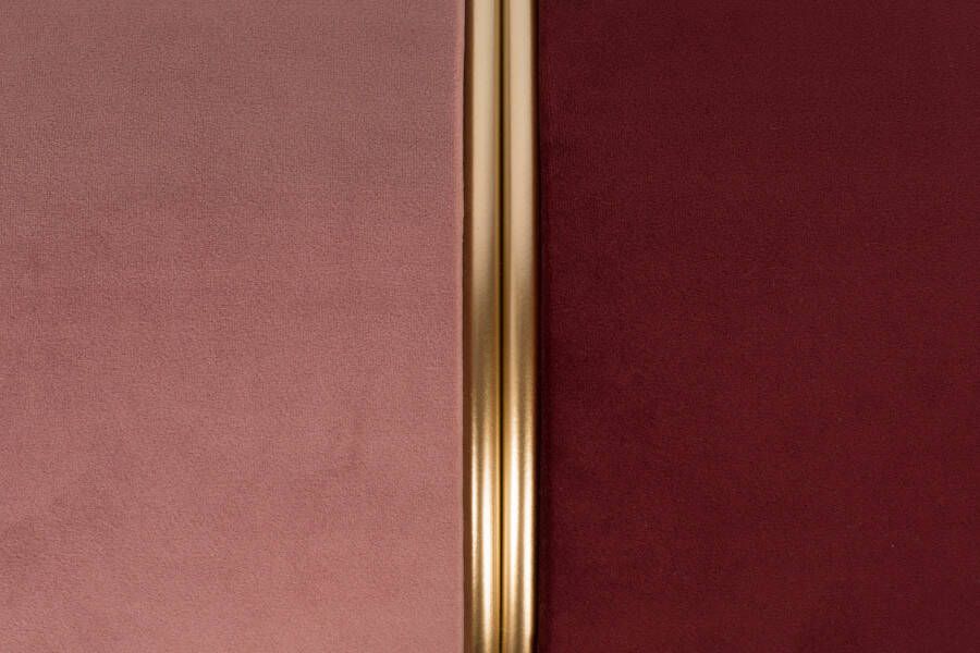 ZILT Poef 'Bubbly' Velvet kleur Roze