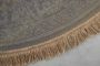 Housecraft Living Housecraft Raz Vloerkleed Rond 200 cm Perzisch Oosters Motief Camel Beige - Thumbnail 7