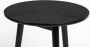Housecraft Living Housecraft Fabio Bijzettafel Rond Hout 50x50 cm Zwart - Thumbnail 4