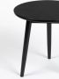 Housecraft Living Housecraft Fabio Bijzettafel Rond Hout 50x50 cm Zwart - Thumbnail 6