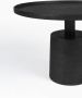 Housecraft Living Housecraft Mason Salontafel Rond Metaal 60x 60 cm Zwart - Thumbnail 3