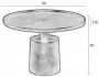 Housecraft Living Housecraft Mason Salontafel Rond Metaal 60x 60 cm Zwart - Thumbnail 5